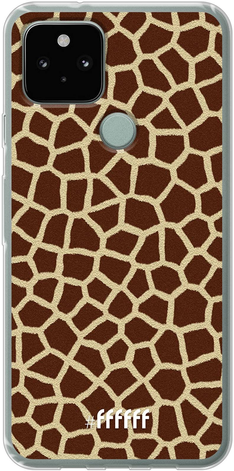 Giraffe Print Pixel 5