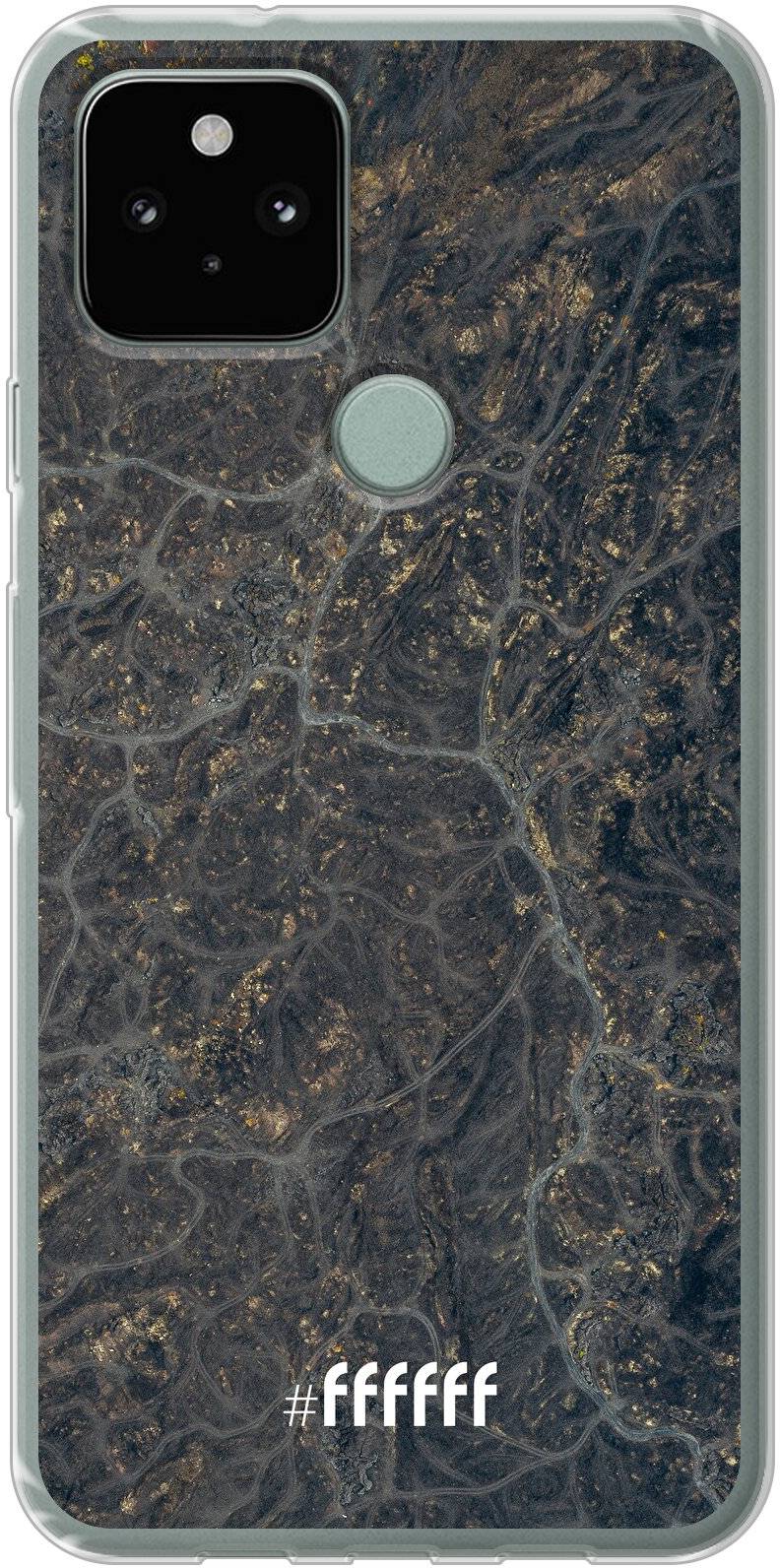 Golden Glitter Marble Pixel 5