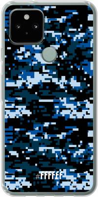 Navy Camouflage Pixel 5