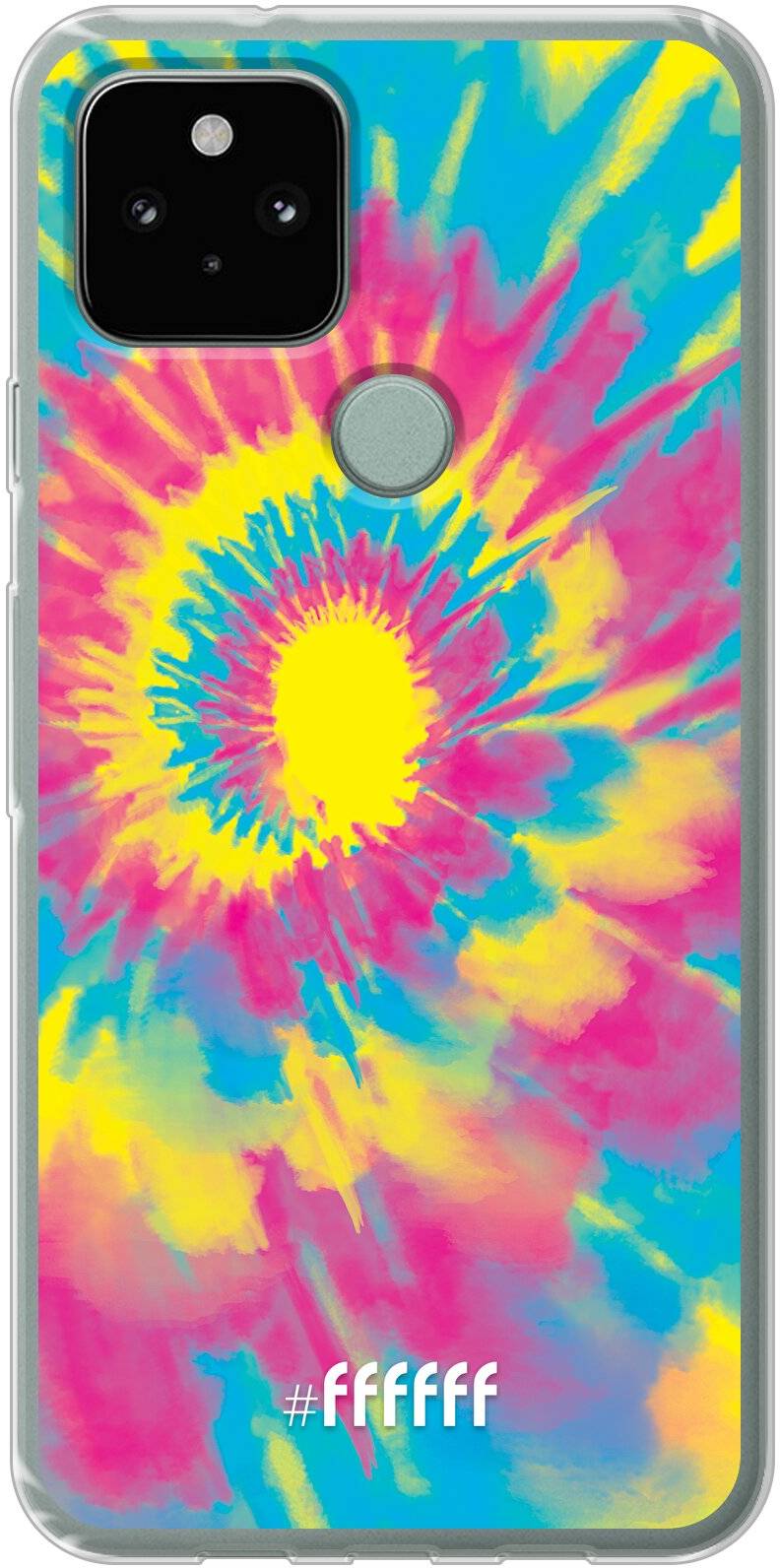 Psychedelic Tie Dye Pixel 5