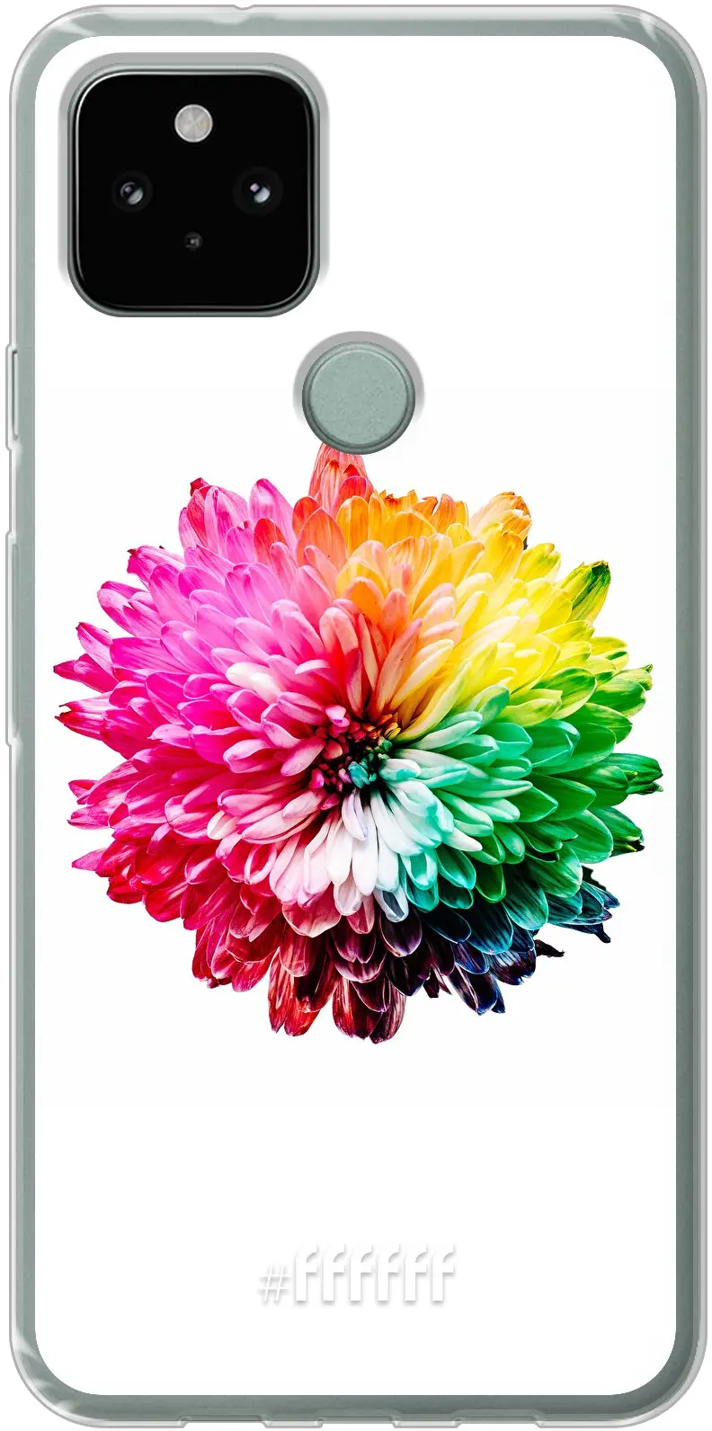 Rainbow Pompon Pixel 5