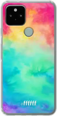 Rainbow Tie Dye Pixel 5