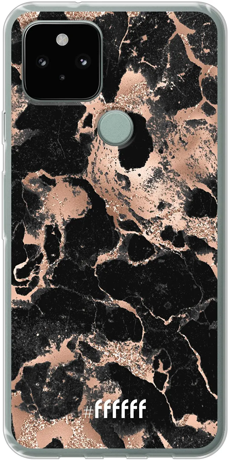 Rose Gold Marble Pixel 5