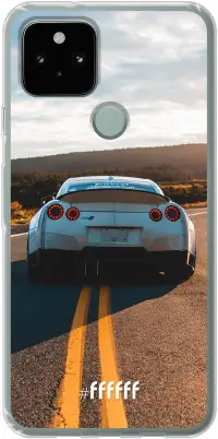 Silver Sports Car Pixel 5