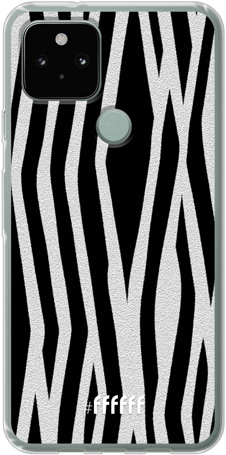 Zebra Print Pixel 5