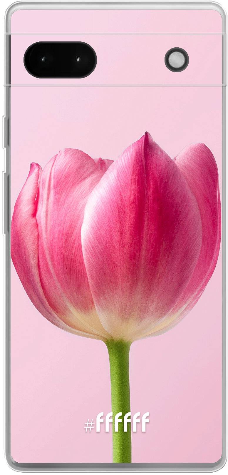 Pink Tulip Pixel 6A
