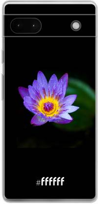 Purple Flower in the Dark Pixel 6A