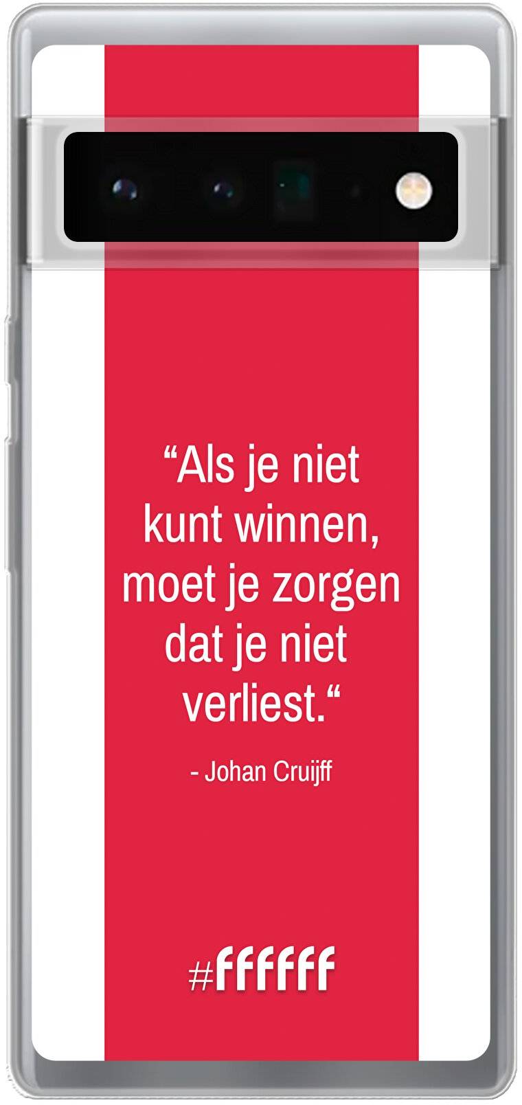 AFC Ajax Quote Johan Cruijff Pixel 6 Pro