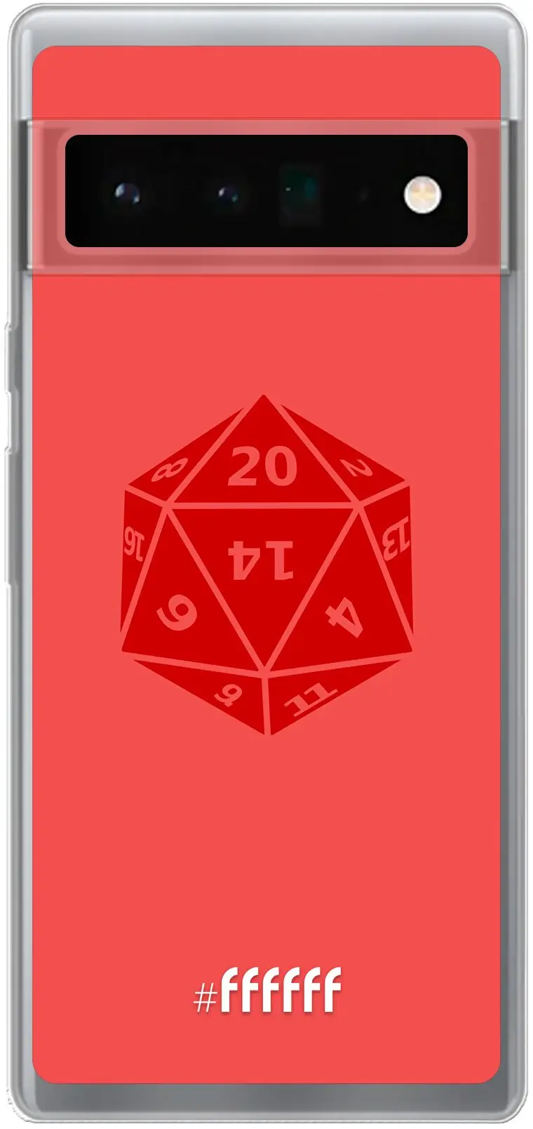 D20 - Red Pixel 6 Pro