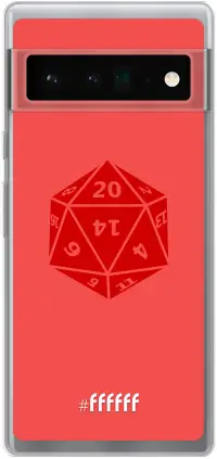 D20 - Red Pixel 6 Pro