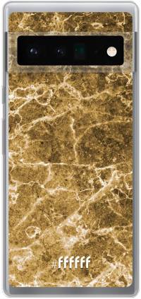 Gold Marble Pixel 6 Pro