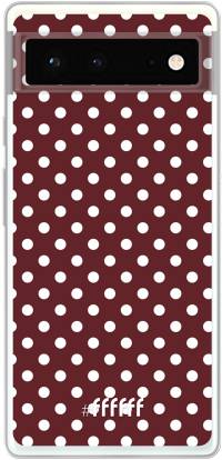 Burgundy Dots Pixel 6