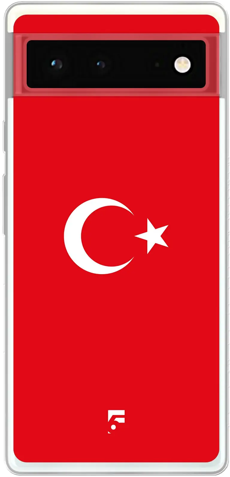 Turkije vlag Pixel 6