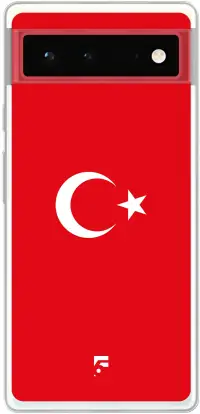 Turkije vlag Pixel 6