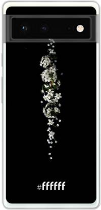 White flowers in the dark Pixel 6