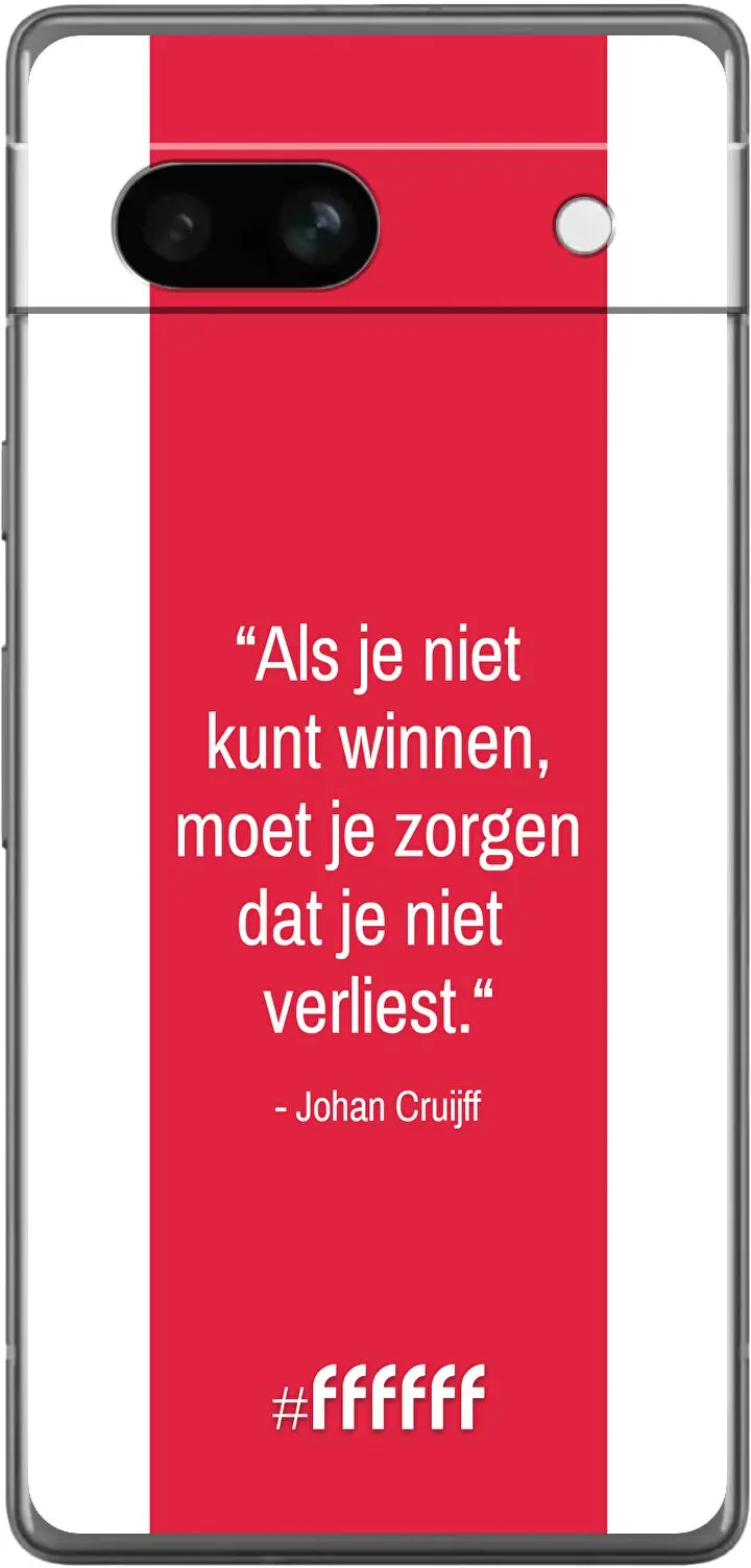 AFC Ajax Quote Johan Cruijff Pixel 7a