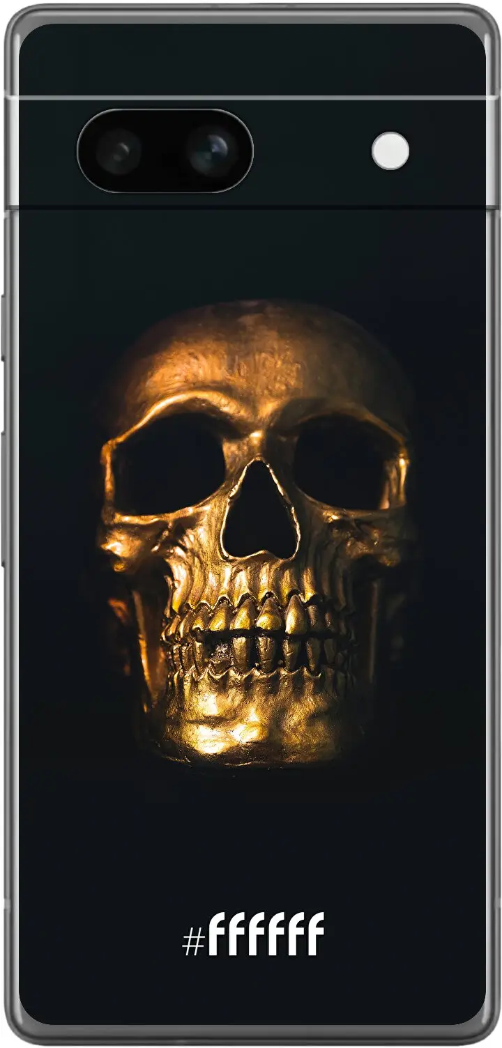 Gold Skull Pixel 7a