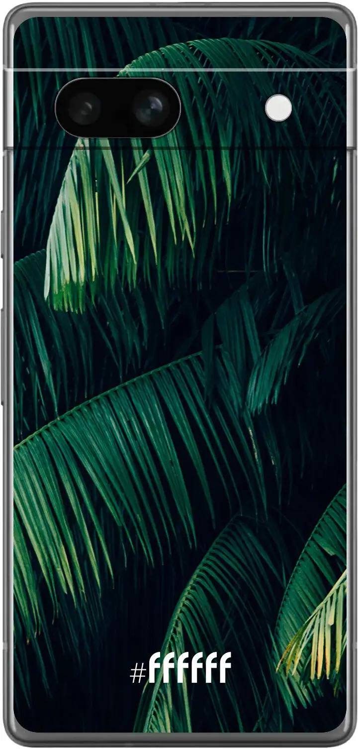 Palm Leaves Dark Pixel 7a