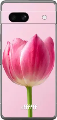 Pink Tulip Pixel 7a