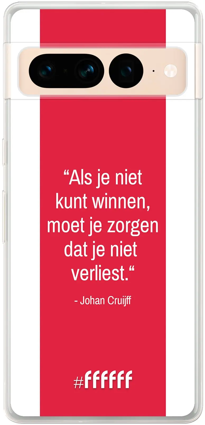 AFC Ajax Quote Johan Cruijff Pixel 7 Pro