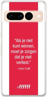 AFC Ajax Quote Johan Cruijff Pixel 7 Pro