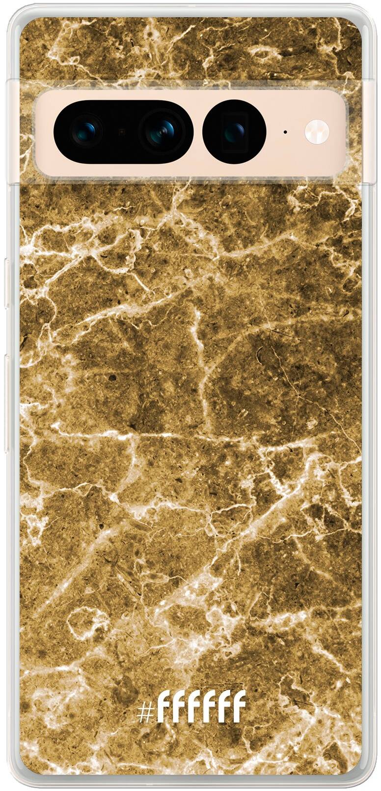 Gold Marble Pixel 7 Pro
