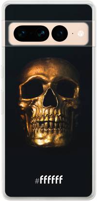 Gold Skull Pixel 7 Pro