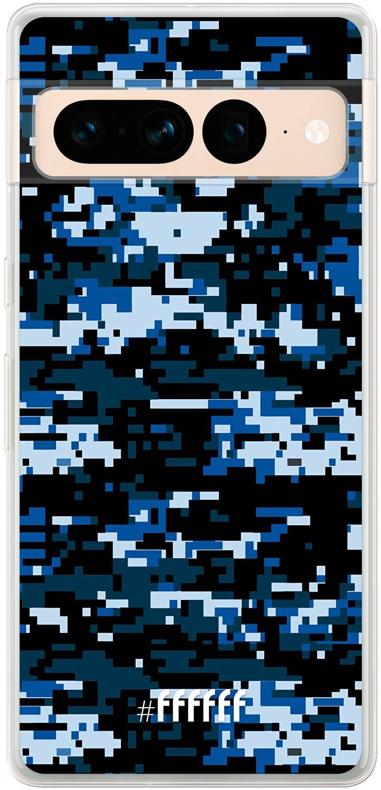 Navy Camouflage Pixel 7 Pro