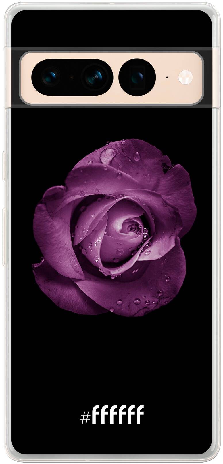 Purple Rose Pixel 7 Pro