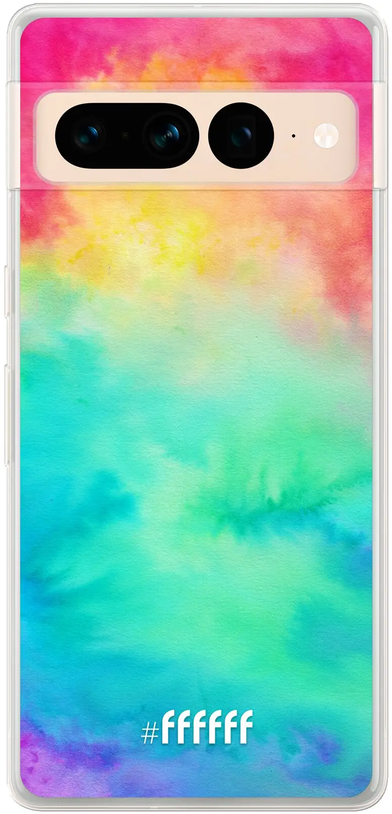 Rainbow Tie Dye Pixel 7 Pro