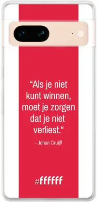 AFC Ajax Quote Johan Cruijff Pixel 7