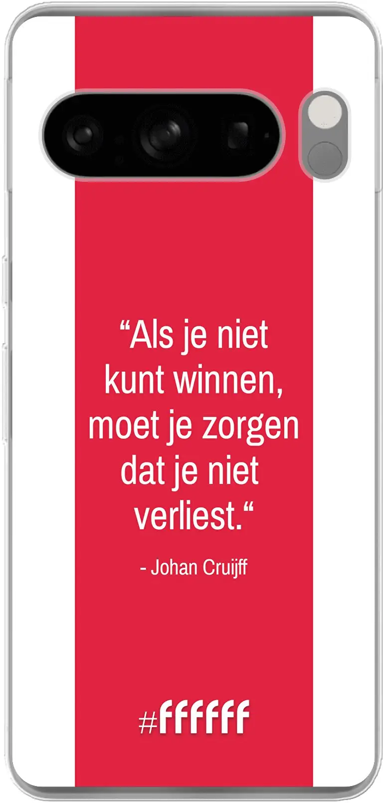 AFC Ajax Quote Johan Cruijff Pixel 8 Pro