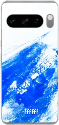 Blue Brush Stroke Pixel 8 Pro