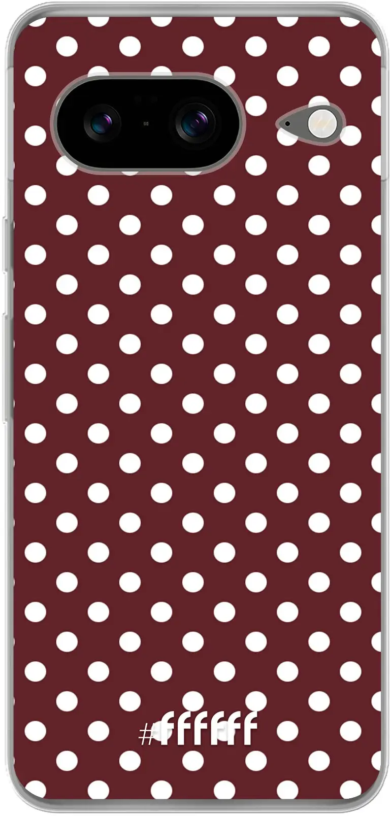 Burgundy Dots Pixel 8