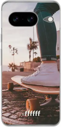 Skateboarding Pixel 8