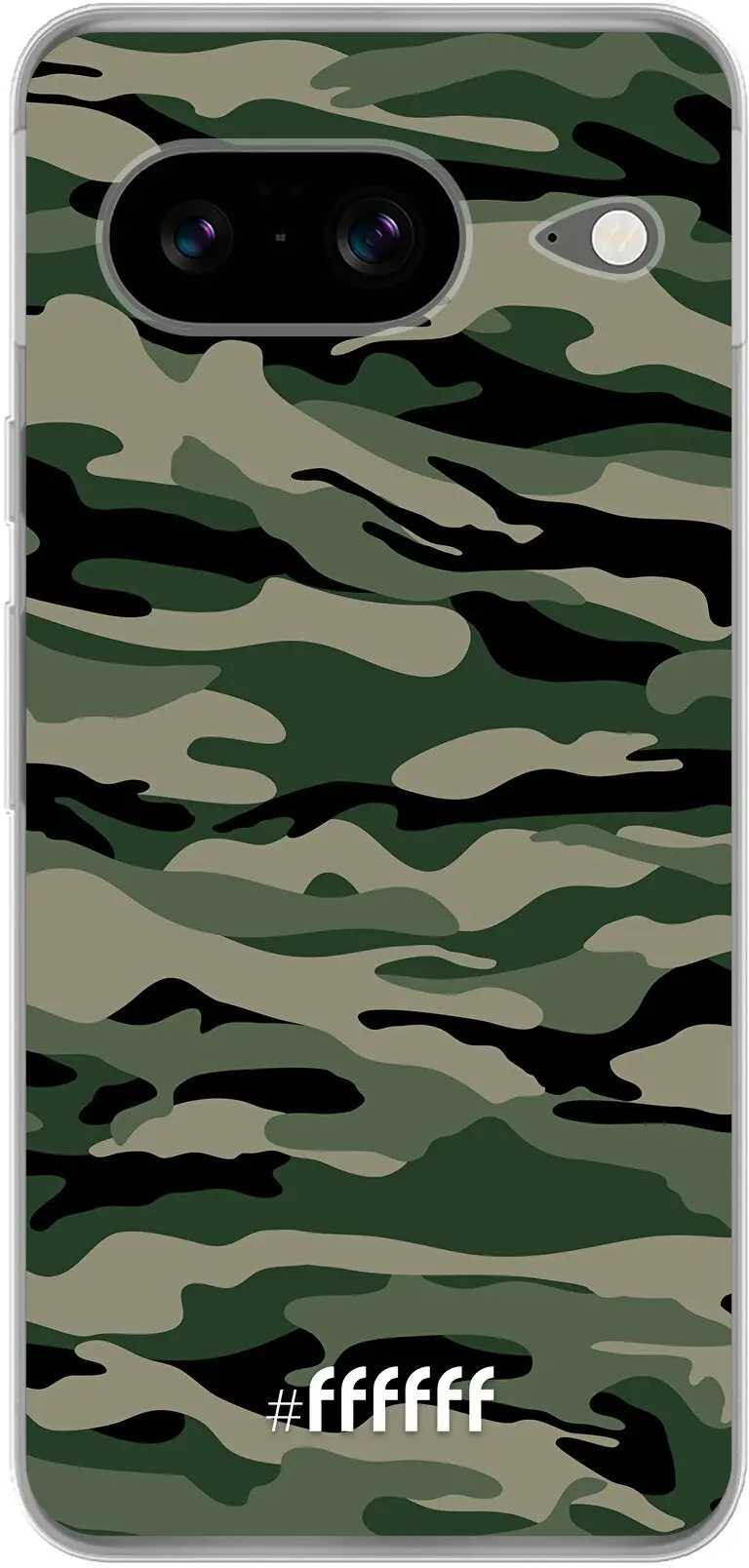 Woodland Camouflage Pixel 8