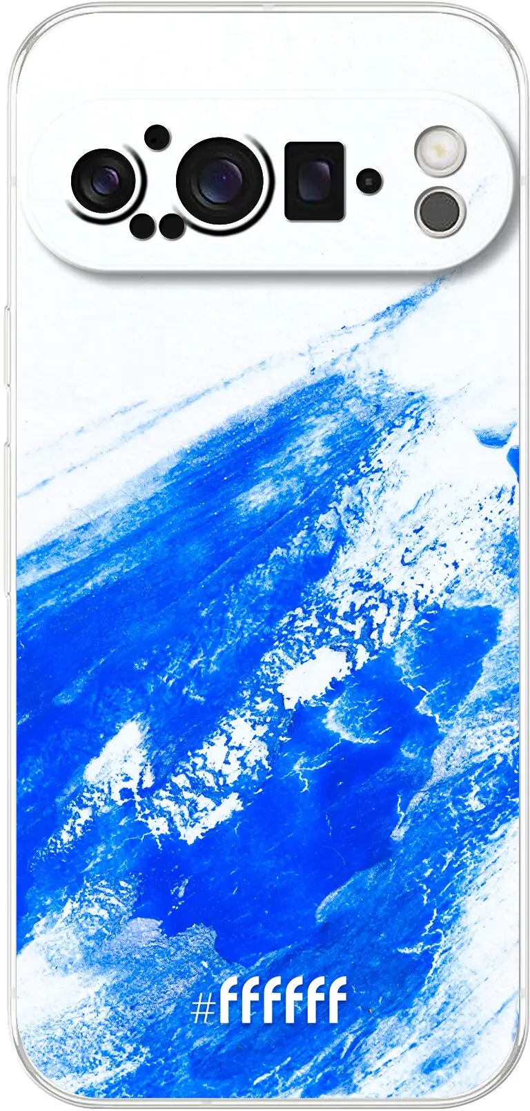 Blue Brush Stroke Pixel 9 Pro