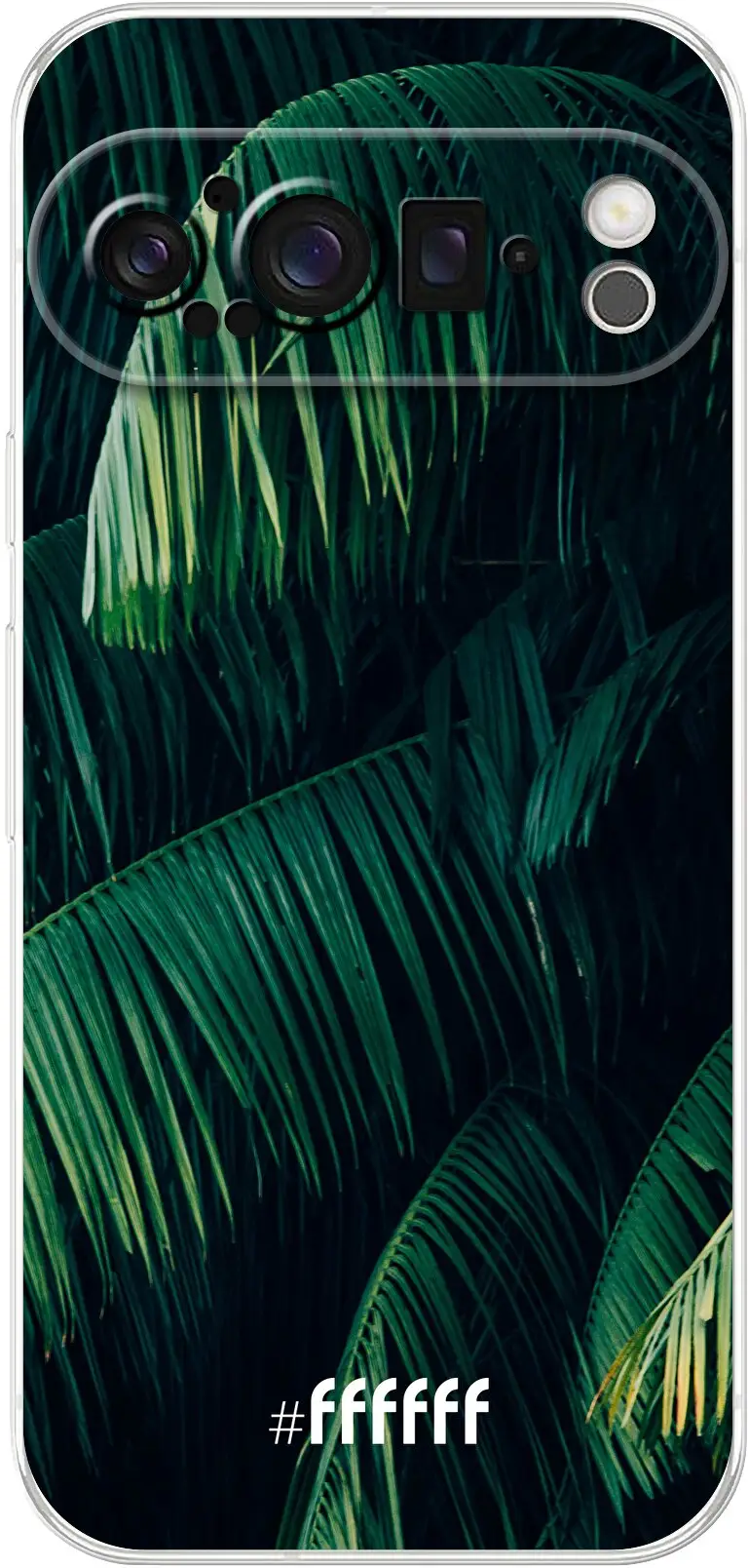 Palm Leaves Dark Pixel 9 Pro