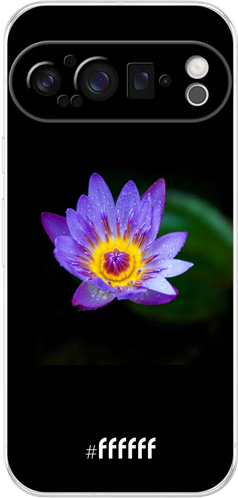 Purple Flower in the Dark Pixel 9 Pro