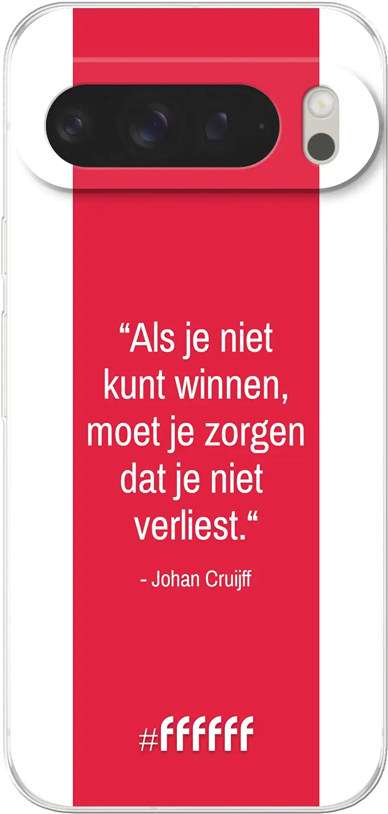 AFC Ajax Quote Johan Cruijff Pixel 9 Pro XL