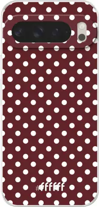 Burgundy Dots Pixel 9 Pro XL