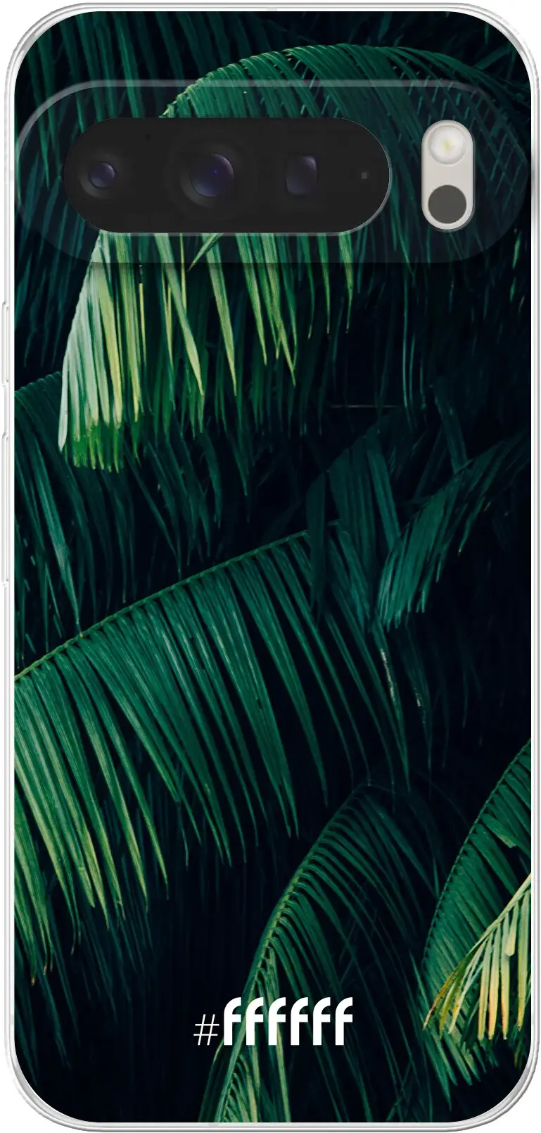 Palm Leaves Dark Pixel 9 Pro XL