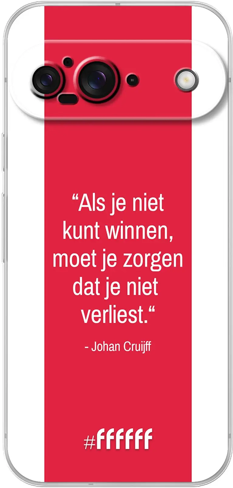 AFC Ajax Quote Johan Cruijff Pixel 9