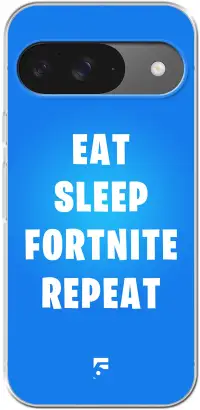 Fortnite - Eat Sleep Fortnite Repeat Pixel 9
