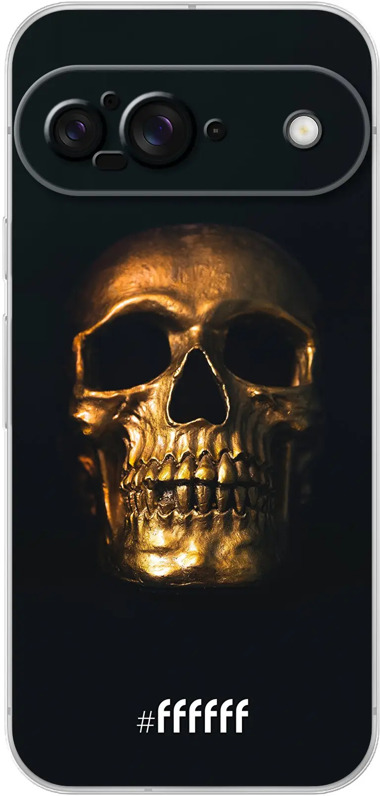 Gold Skull Pixel 9