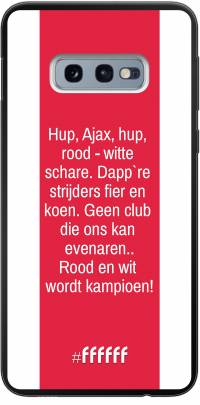 AFC Ajax Clublied Galaxy S10e
