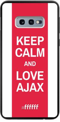 AFC Ajax Keep Calm Galaxy S10e