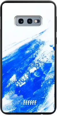 Blue Brush Stroke Galaxy S10e