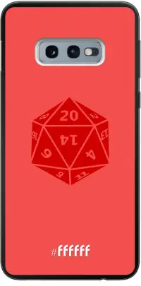 D20 - Red Galaxy S10e