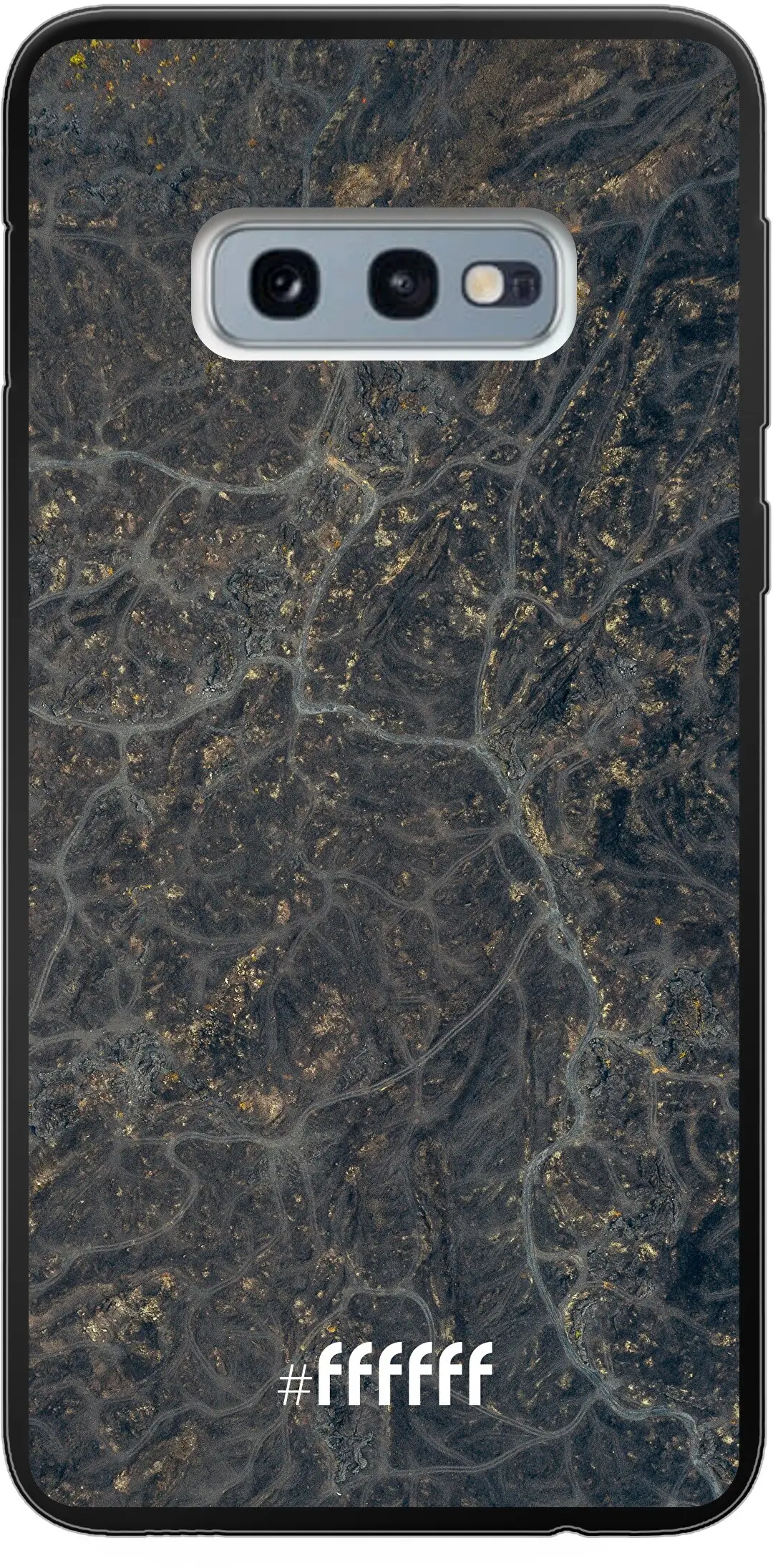 Golden Glitter Marble Galaxy S10e